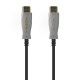 AISENS Cable HDMI V2.0 AOC Premium Alta Velocidad / HEC 4k@60Hz 4:4:4 18Gbps, A/M-A/M, Negro, 100m